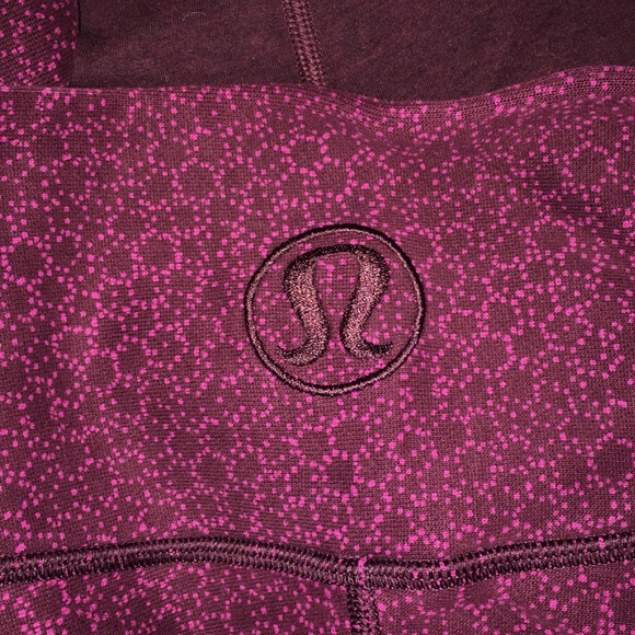 LULULEMON SCUBA ZIP UP  HOODIE III IN STAR PIXEL RASPBERRY - Picture 4 of 9